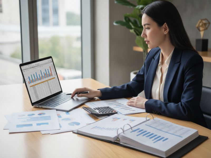 Como construir um planejamento financeiro de 12 meses com metas realistas e resultados mensuráveis